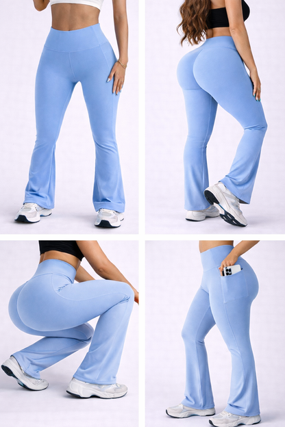 SNATCHED™ Flare Leggings with Side Pockets