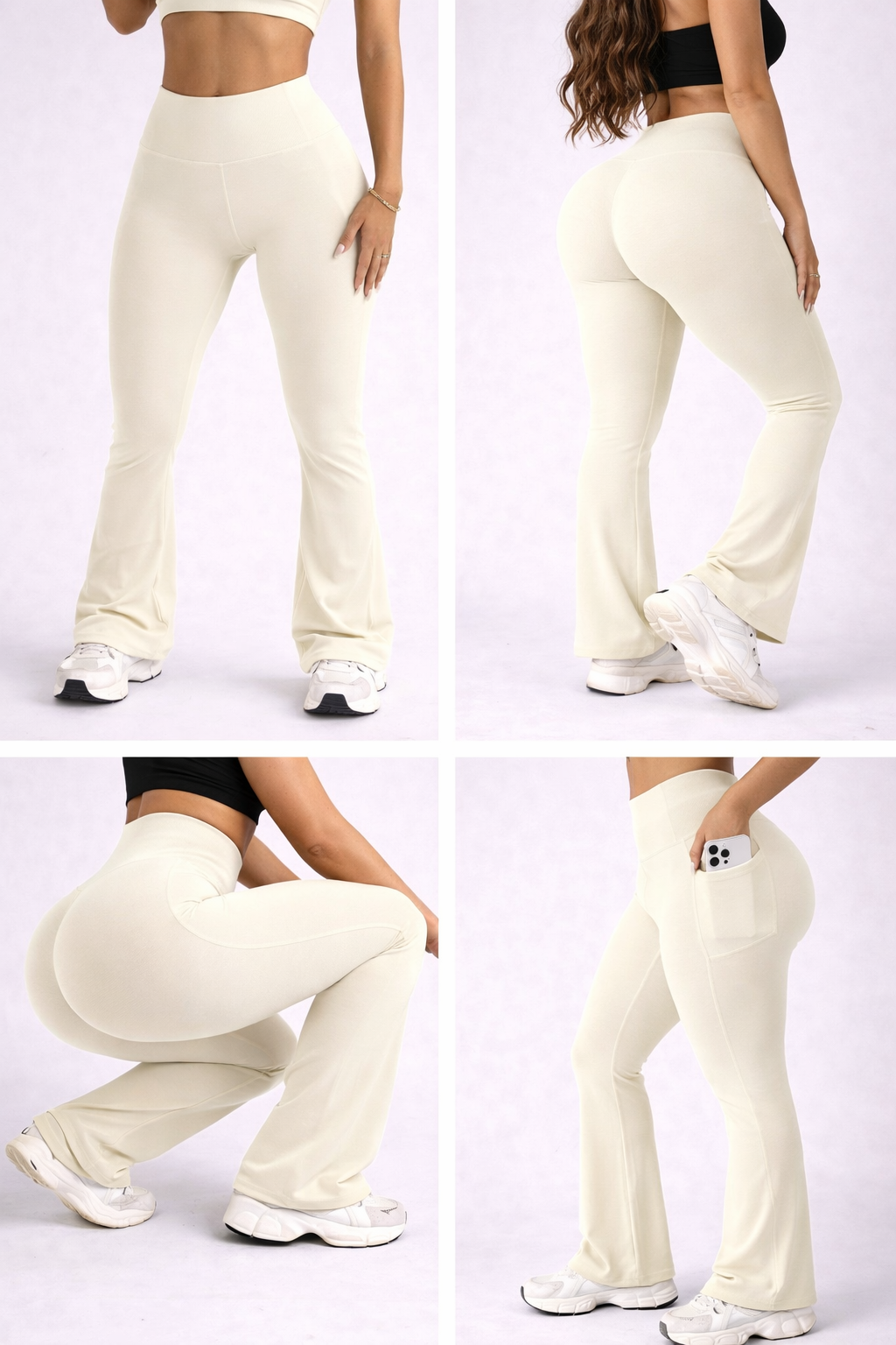 SNATCHED™ Flare Leggings with Side Pockets