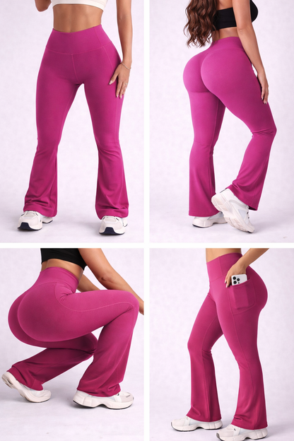 SNATCHED™ Flare Leggings with Side Pockets