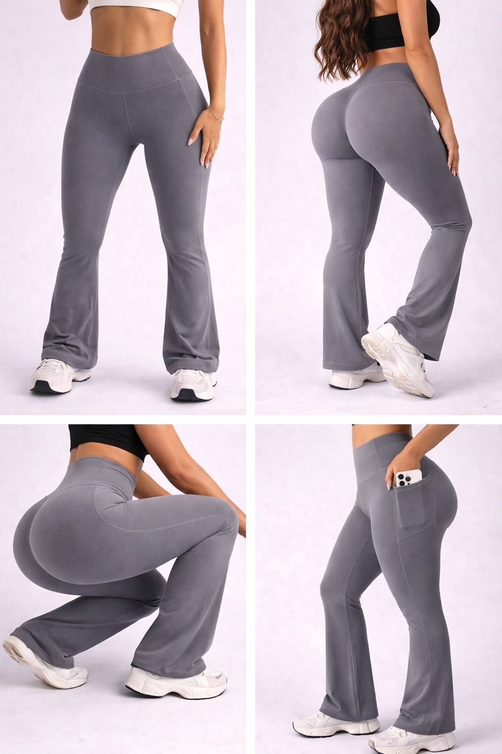 SNATCHED™ Flare Leggings with Side Pockets