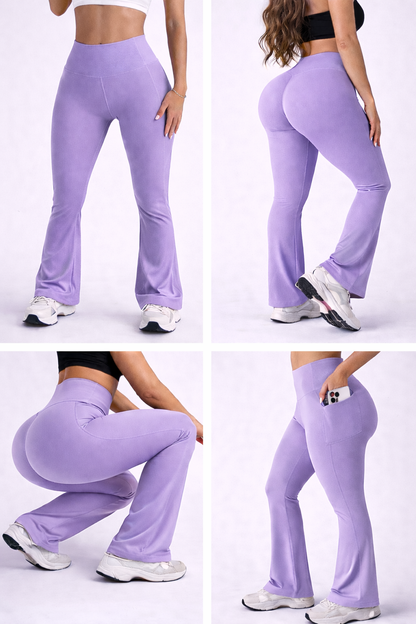 SNATCHED™ Flare Leggings with Side Pockets