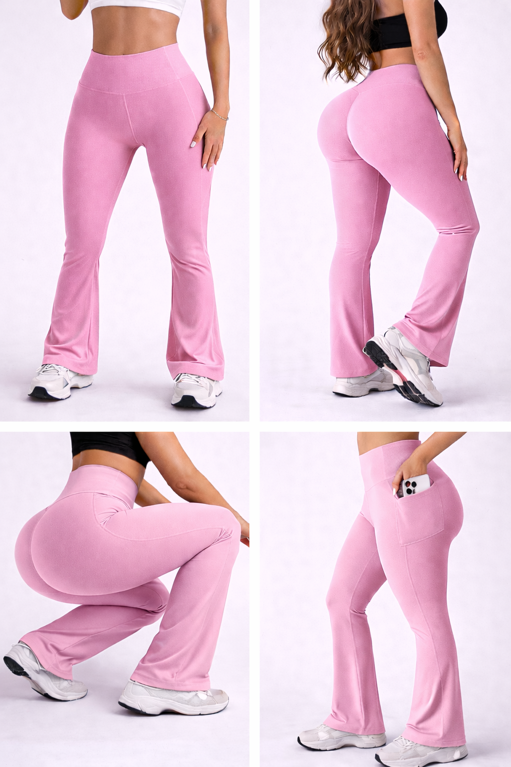 SNATCHED™ Flare Leggings with Side Pockets