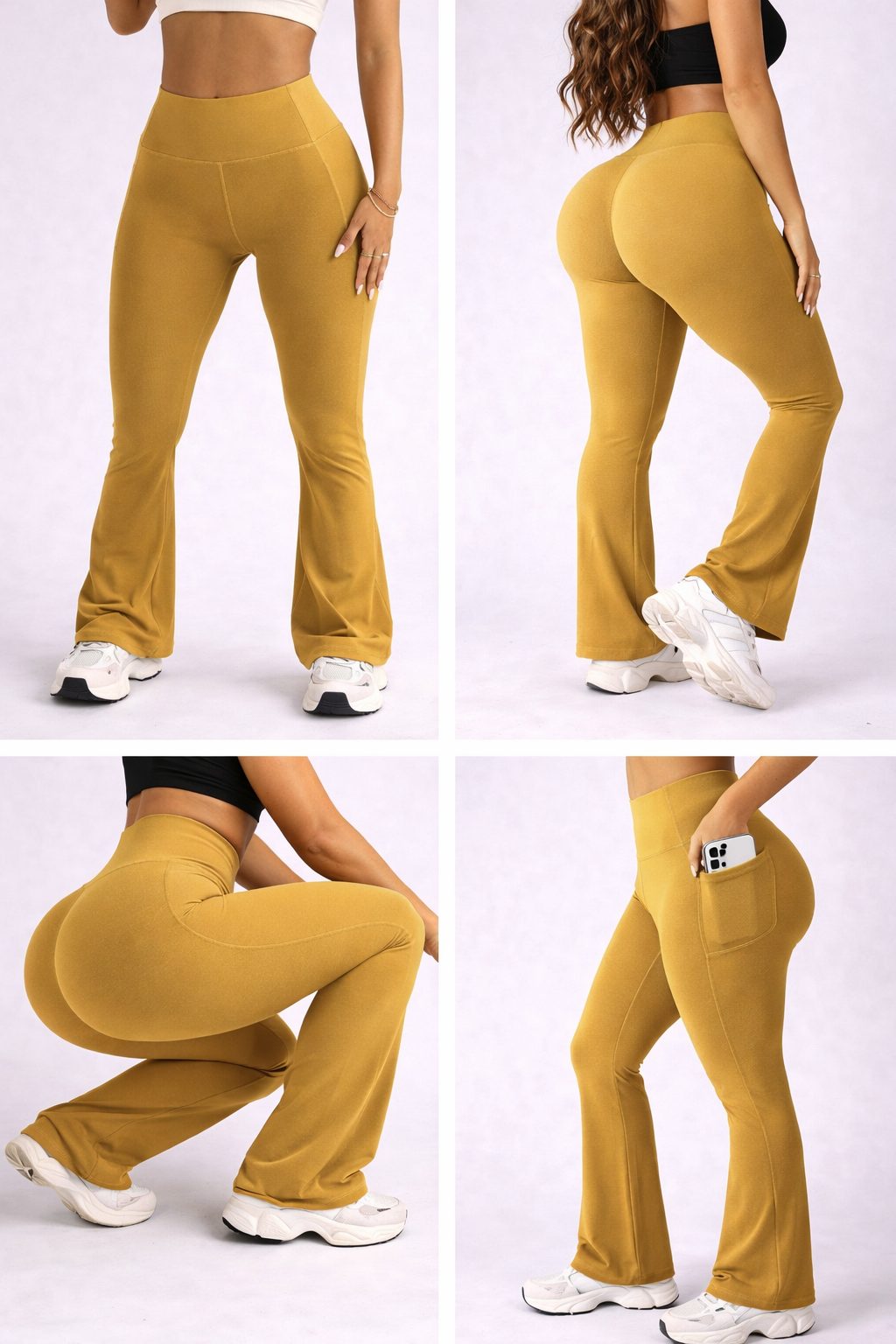 SNATCHED™ Flare Leggings with Side Pockets